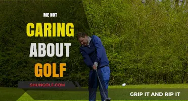 Golf: Why I'm Not a Fan