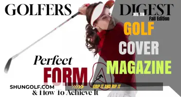 Golfing Glory: Me on the Cover of Magazine