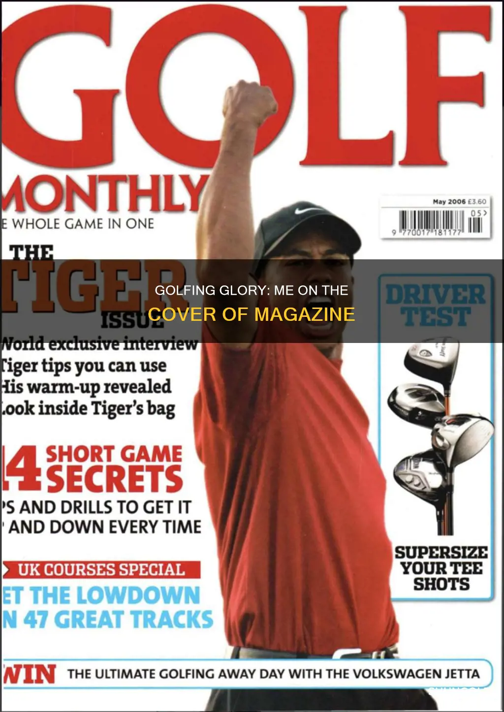 me on golf cover magazine