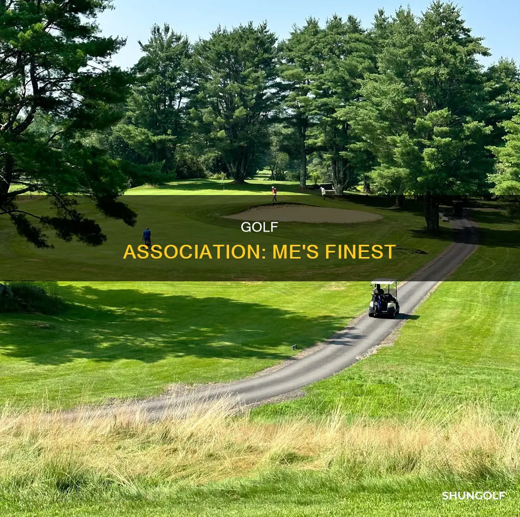 me state golf association