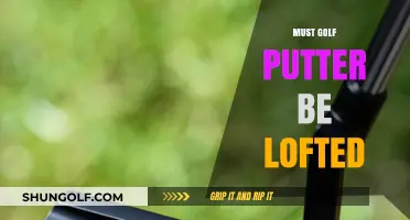 The Perfect Golf Putter: Lofted or Not?