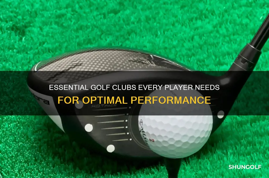must have clubs in your golf bag