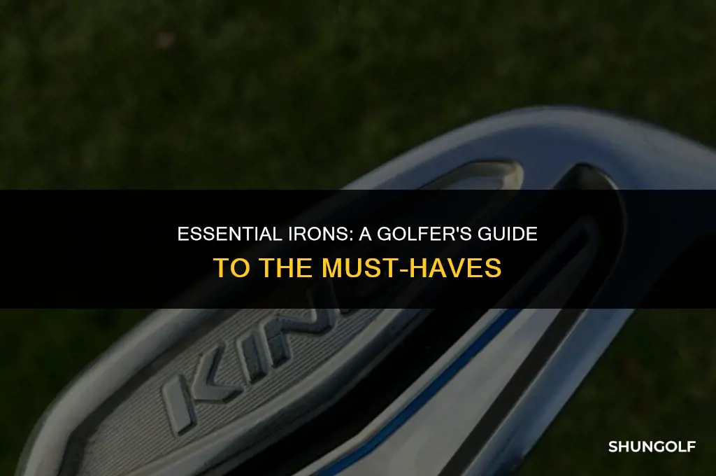 must have irons in your golf bag