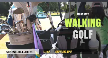 Walking Golf: What's in Your Bag?