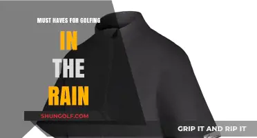 Essential Gear for Golfing Comfortably in Wet Weather Conditions