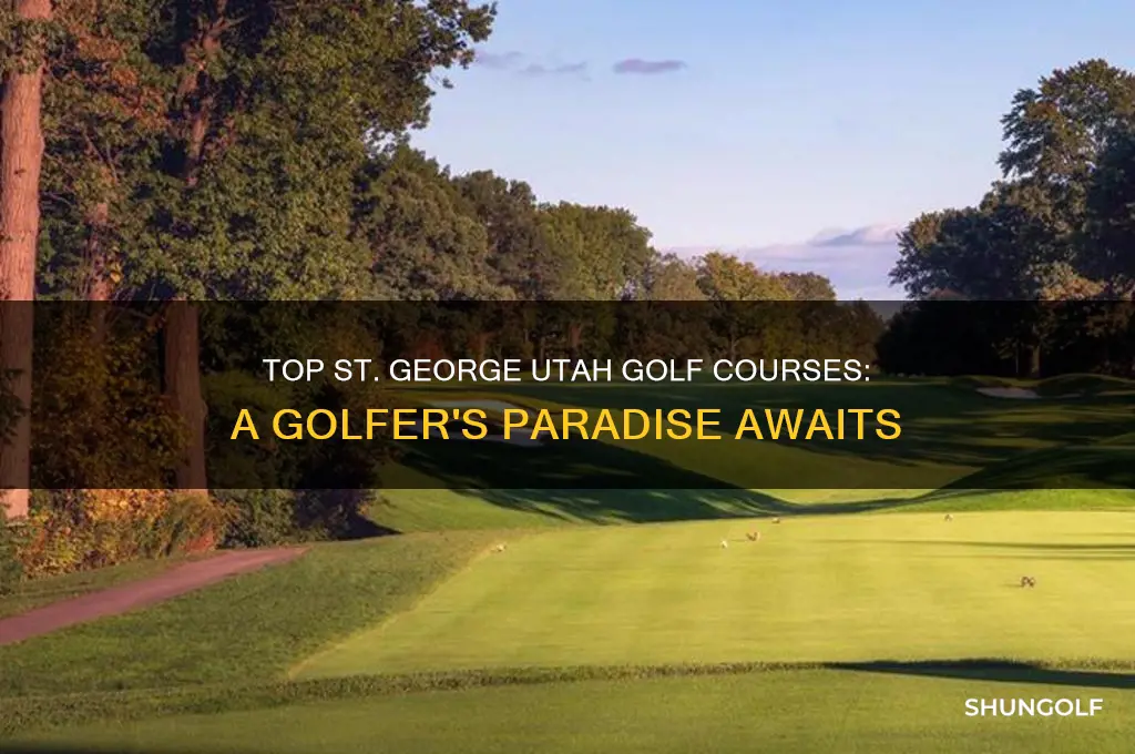 must play golf courses around st george utah