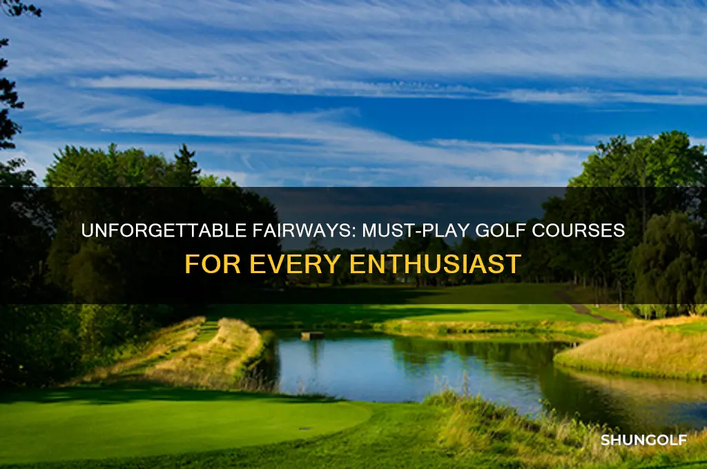 must play golf courses