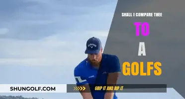 Shall I Compare Thee to a Golf Swing? Love, Poetry, and Par