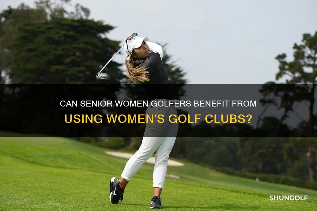should 90 year old use womens golf clubs