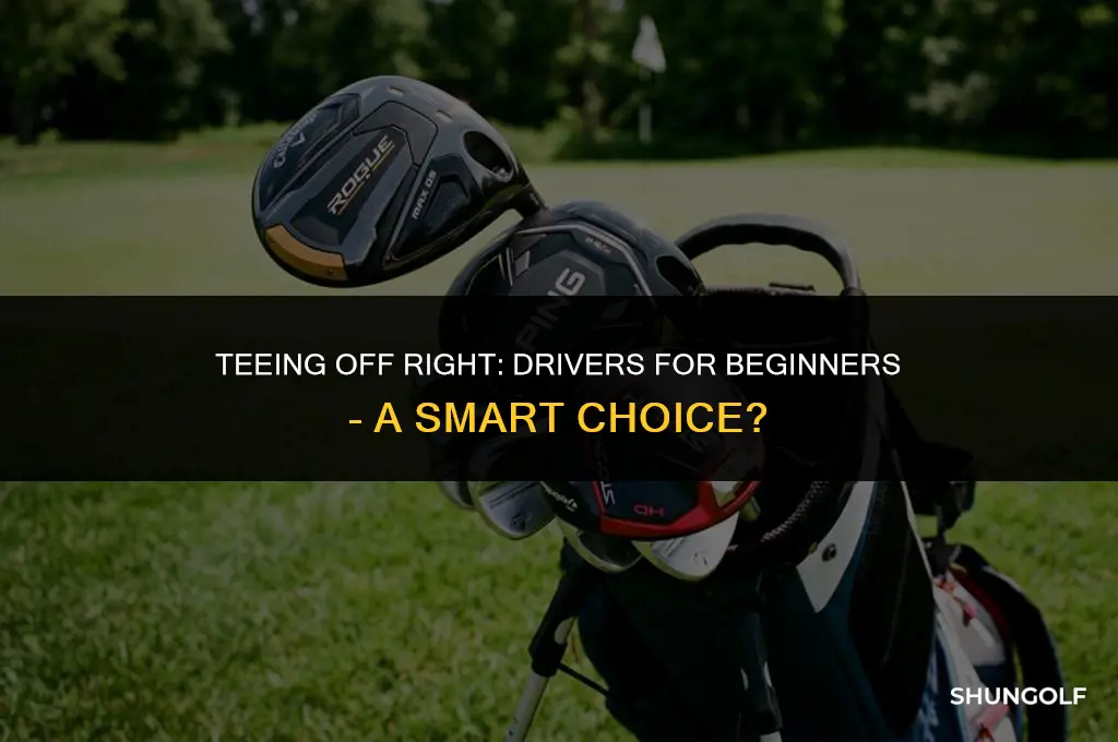 should a beginner golfer use a driver