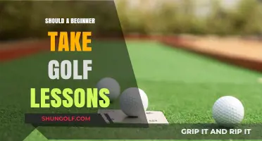 Golf Lessons: A Beginner's Best Friend