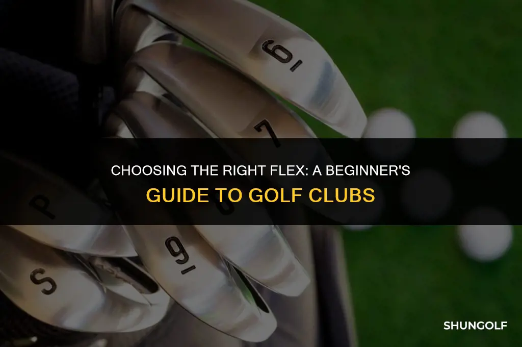 should a beginning golfer use regular or stiff flex