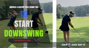 Mastering the Golf Downswing: To Pull or Not to Pull?