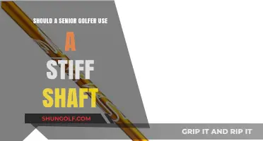 Senior Golfer's Dilemma: To Use a Stiff Shaft or Not?