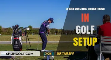 Perfect Golf Setup: Should Arms Hang Straight Down? Expert Tips