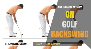 Should Your Back Be the Target in Your Golf Backswing?