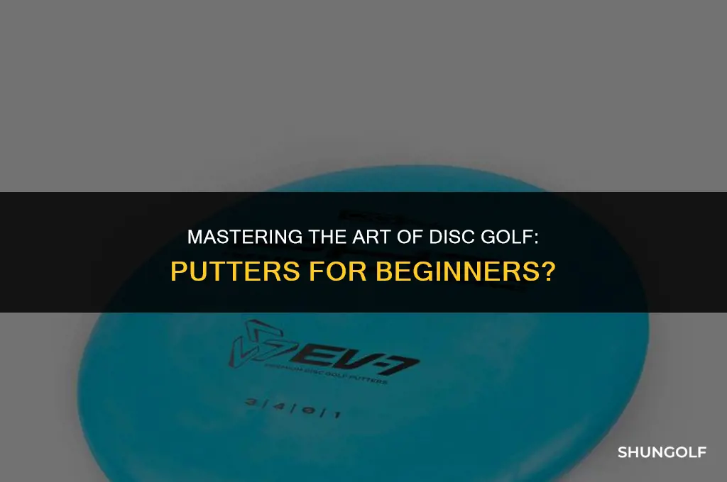 should beginners only throw putters disc golf