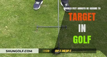Should Golfers Always Square Their Feet to the Target? Exploring the Debate