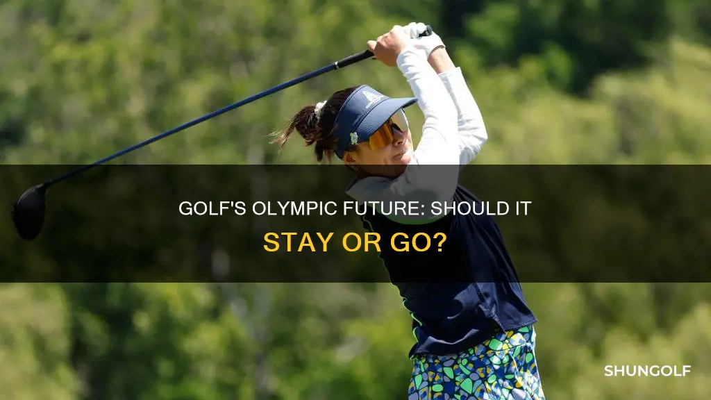 should golf be in the olympics