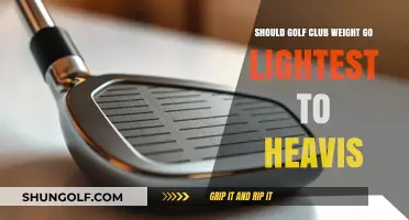 Lightest to Heaviest: Does Golf Club Weight Impact Your Game?
