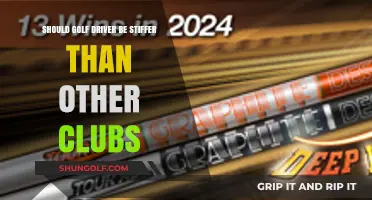 Should Your Golf Driver Be Stiffer Than Other Clubs?