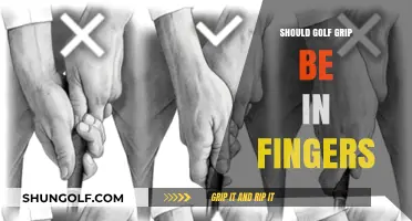 The Great Golf Grip Debate: Fingers vs. Palms