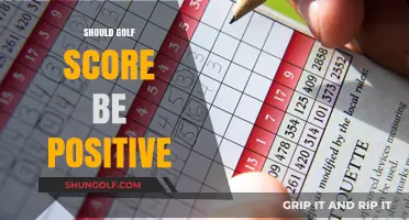 Positive Golf Scores: Why They Matter