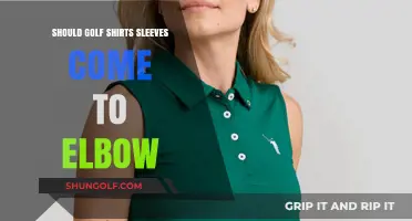 Should Golf Shirt Sleeves Reach Elbows? A Style and Comfort Debate