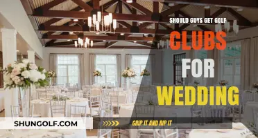 Should Grooms Get Golf Clubs as Wedding Gifts? Pros and Cons