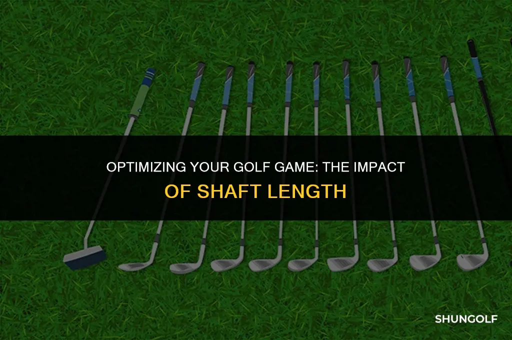 should i add shaft length golf