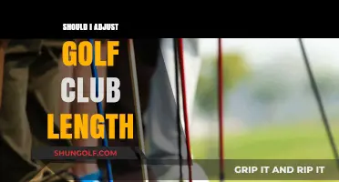 Should You Adjust Golf Club Length? Pros, Cons, and Expert Tips