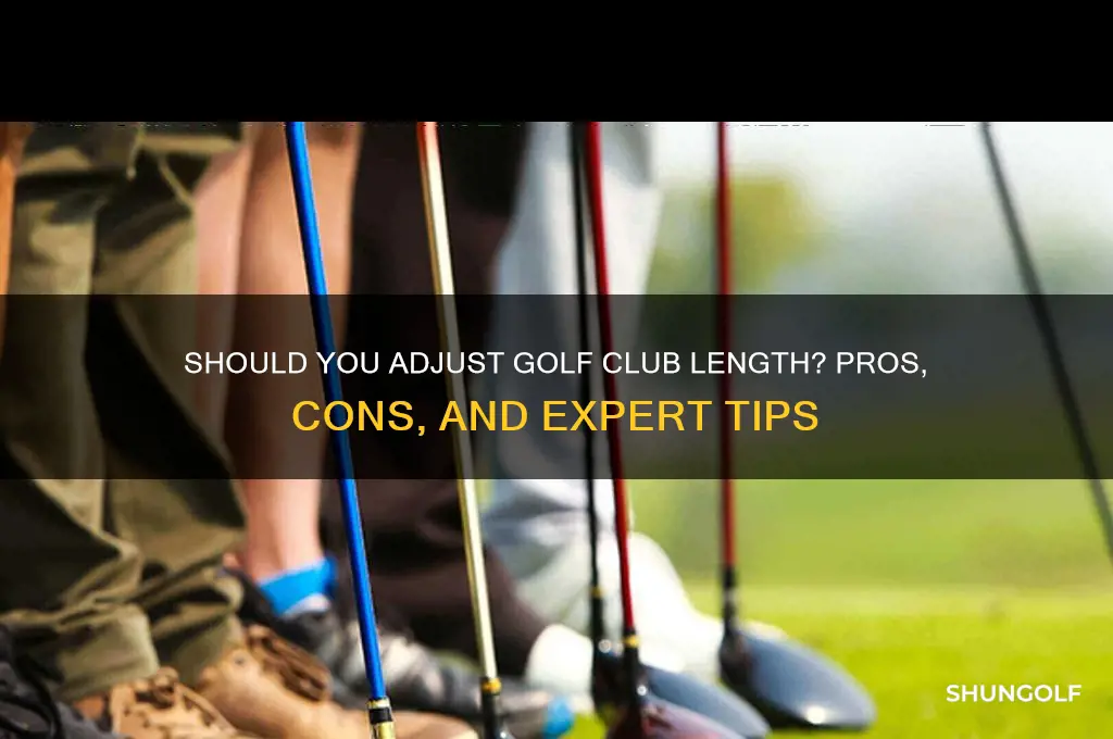should i adjust golf club length