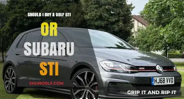 Golf GTI vs. Subaru STI: Which Hot Hatch Suits You Best?
