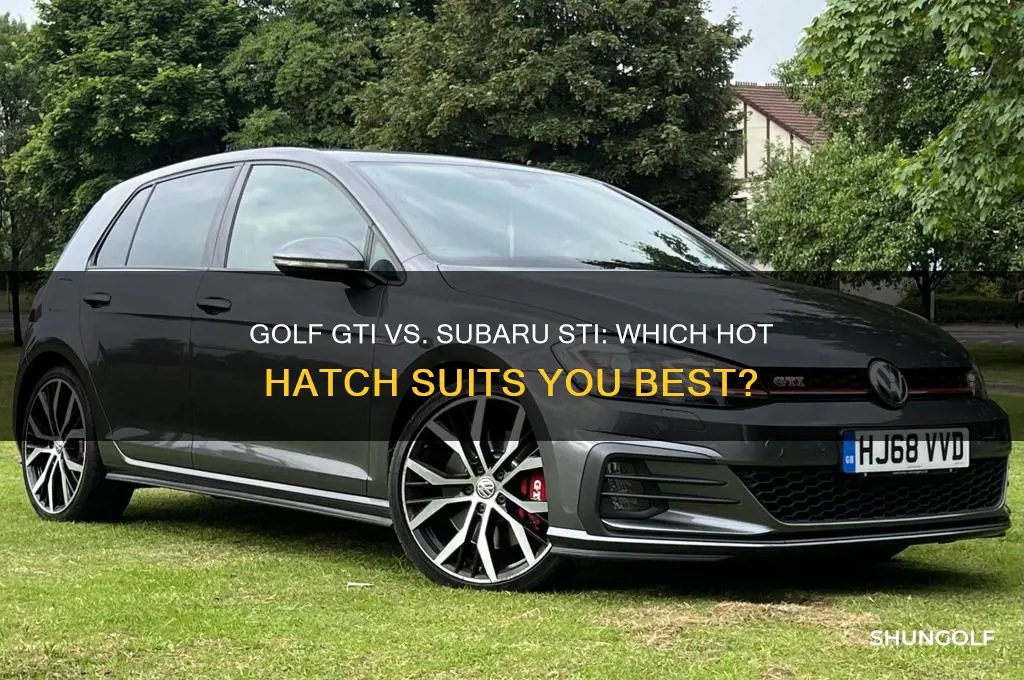 should i buy a golf gti or subaru sti