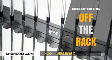 Should You Buy Golf Clubs Off the Rack? Pros and Cons