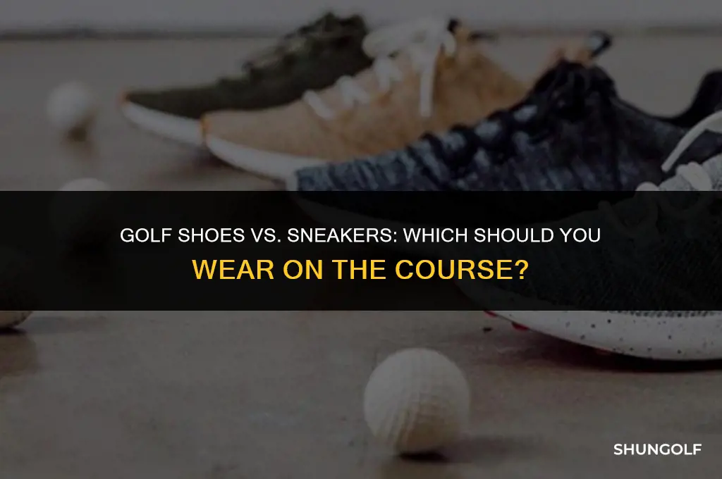 should i buy golf shoes or wear sneakers
