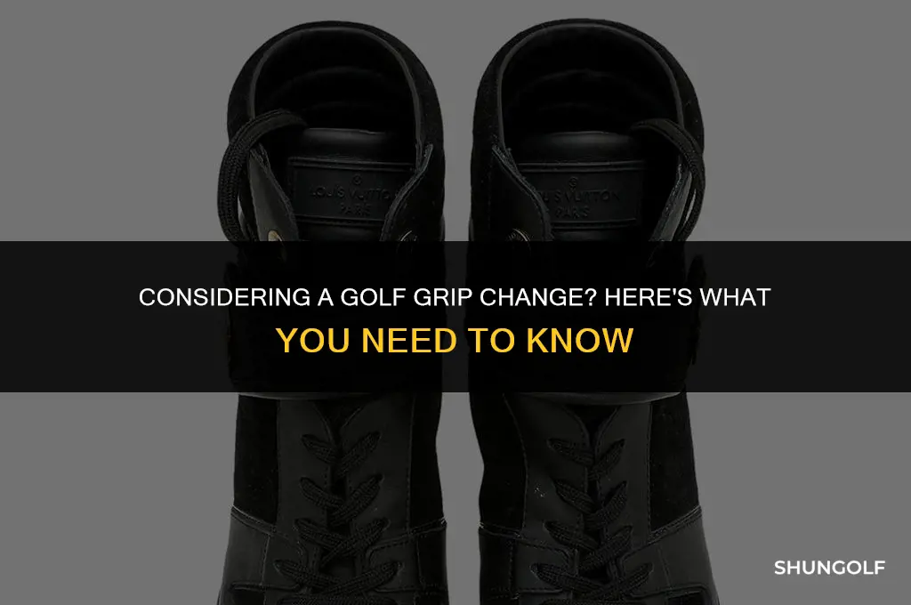 should i change my golf grip