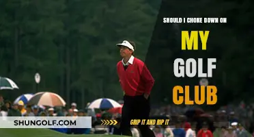 Choking Down on Your Golf Club: Pros, Cons, and When to Try It