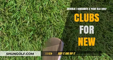 Are 3-Year-Old Golf Clubs a Smart Buy for New Players?