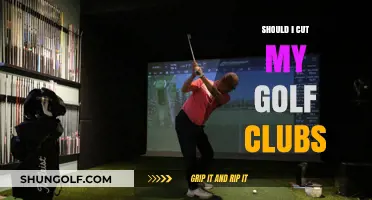 Should You Cut Your Golf Clubs? Pros, Cons, and Expert Advice