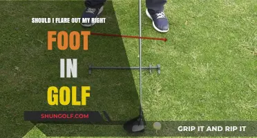 Should You Flare Your Right Foot in Golf? Pros and Cons