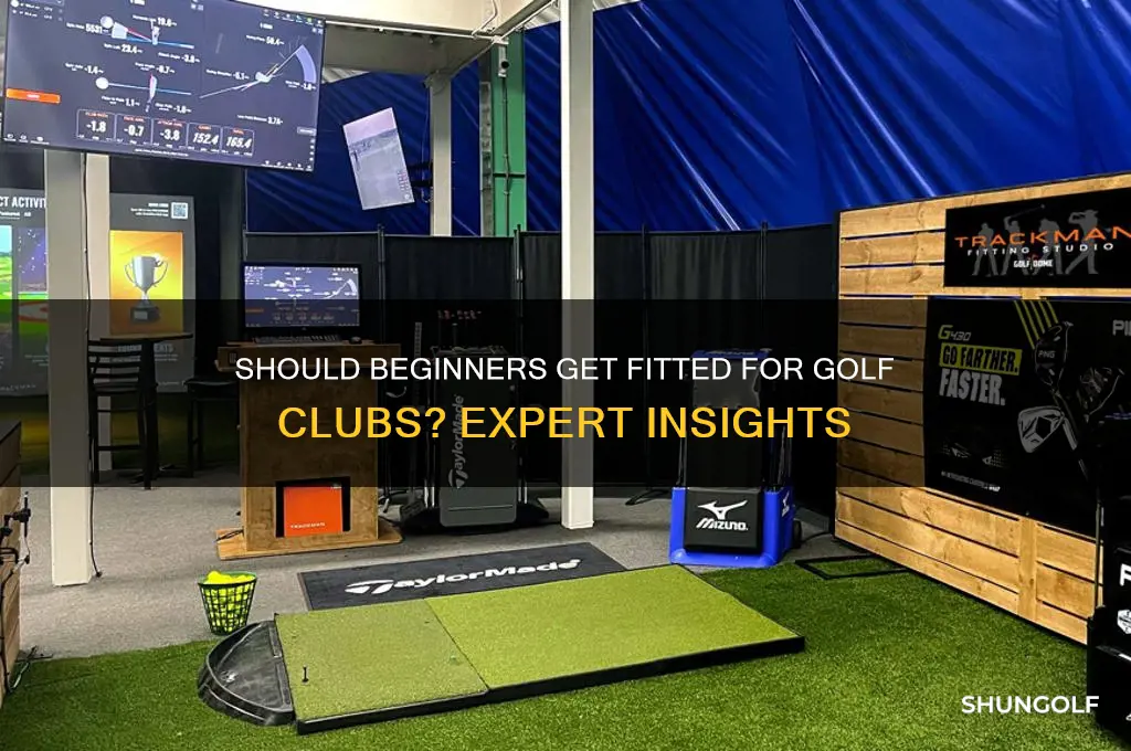 should i get fitted for golf clubs as a beginner