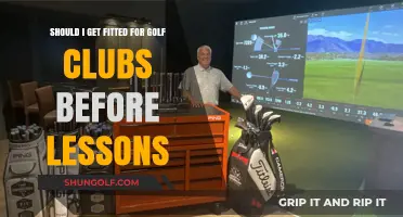 Golf Lessons First or Club Fitting: Which Should You Prioritize?