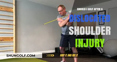 Golf After Dislocated Shoulder: Safe Return to the Course?