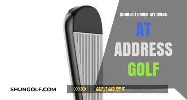 Should You Hover Irons at Address? Golf Swing Tips Revealed