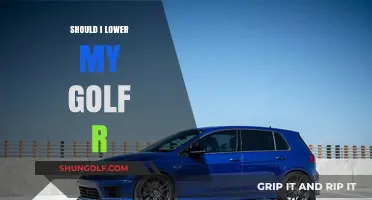 Lowering Your Golf R: Is It Worth It?