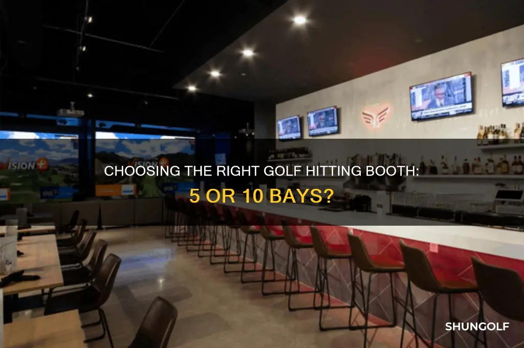 should i purchase a 5 or 10 golf hitting booth