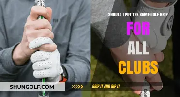 Should You Use the Same Golf Grip for All Clubs?