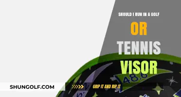 Golf or Tennis Visor: Which is Best for Your Running Needs?