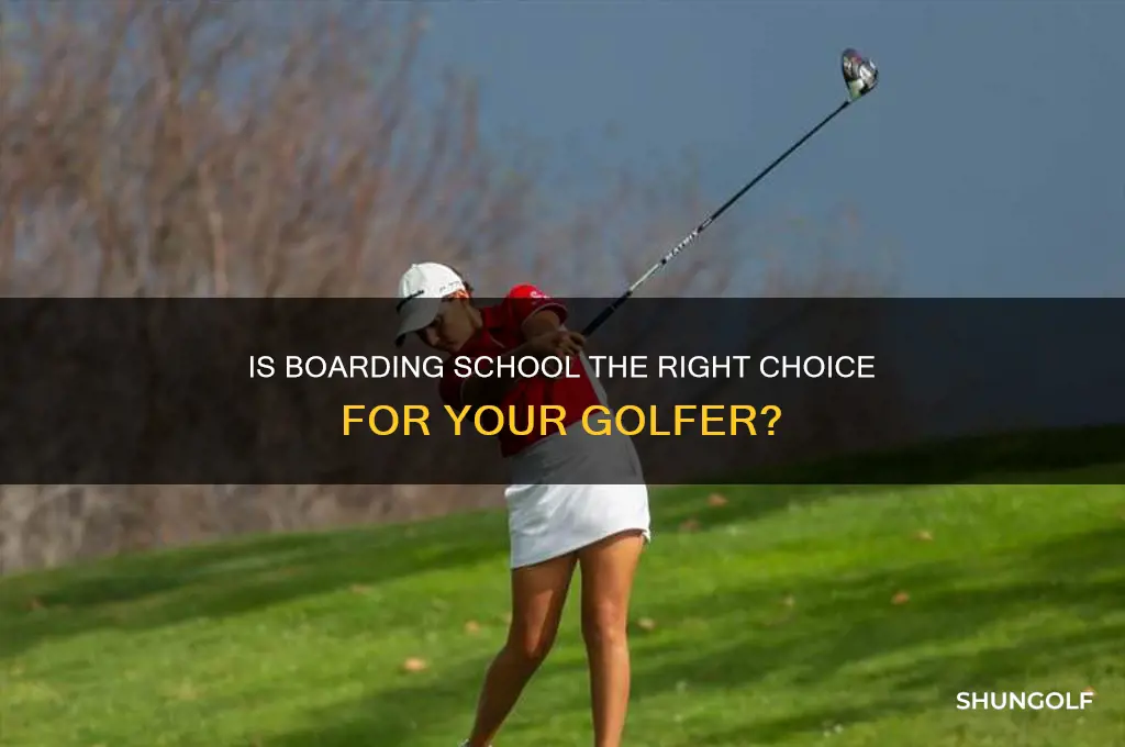 should i send my child to boarding school for golf